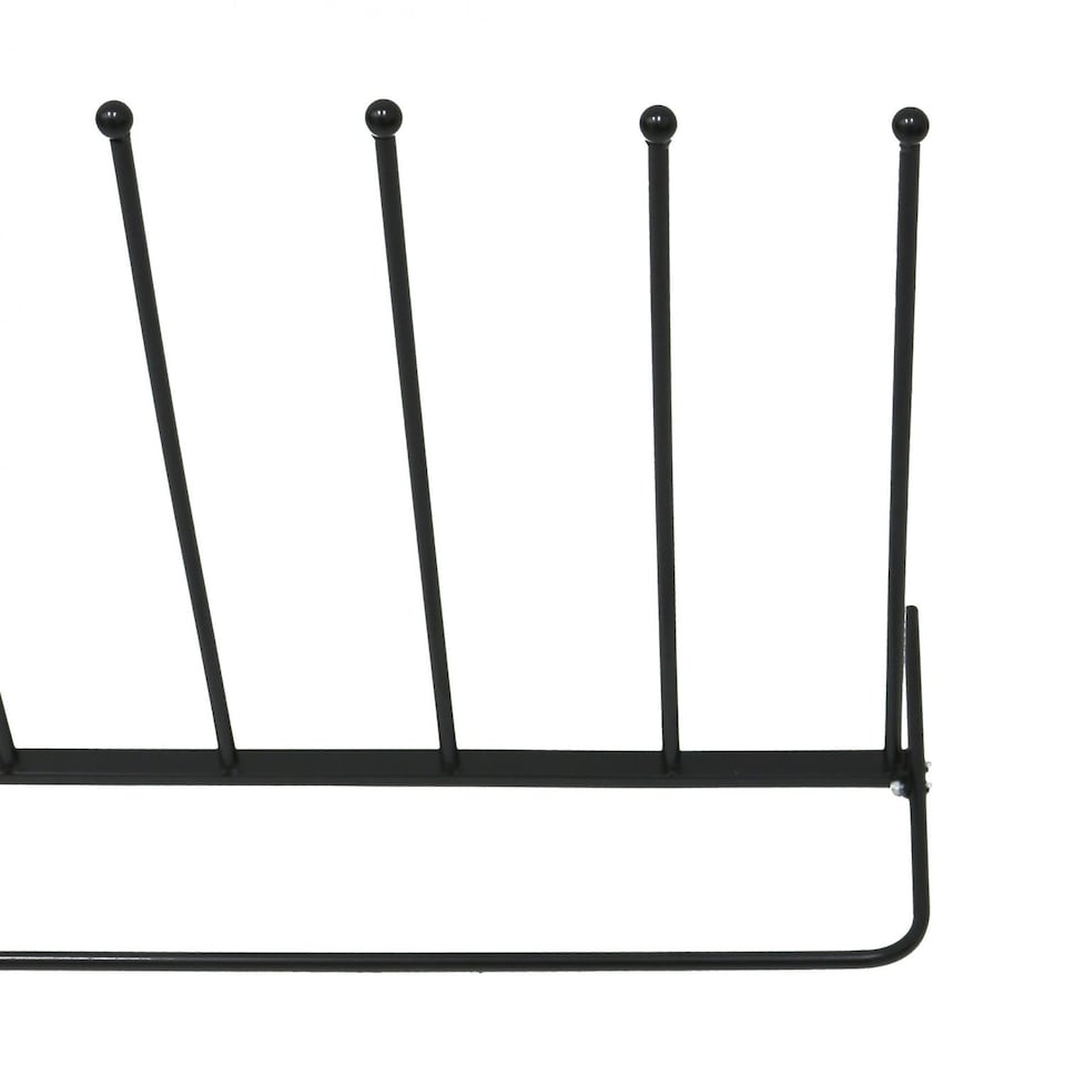 image 1 of 4 Pair Wellington Welly Walking Boot Rack Stand Storage Holder | Black