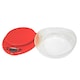 image 3 of CKSP01-Casa - Kitchen Scale W/ Clear Bowl - Fresco Red
