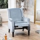 image 10 of Barksdale Recliner Armchair - Light Blue