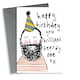 image 1 of Cute Beardy Birthday Card For Him