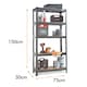 image 3 of VonHaus 5 Tier Heavy Duty Garage Shelves