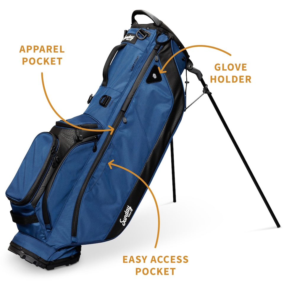 image 1 of Ryder Golf Bag - Navy Blue