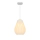 image 1 of Nordlux Sallino Indoor Pendant Light White Glass E27 Diffused - Mains Powered, IP20