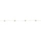 image 1 of Solar Powered LED 30 Star String Lights - Firefly Clear