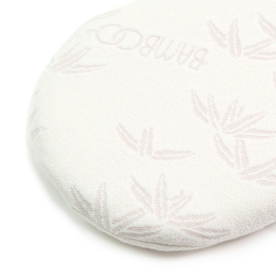 image 1 of Clair de Lune Natural Bamboo Wicker Moses Basket Mattress
