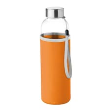 MidOcean Utah Glass 500ml Water Bottle - Orange - One Size | Orange | One Size