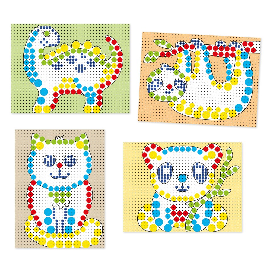 image 1 of Quercetti Fantacolor Tab - 150 Pegs