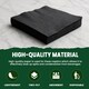 image 4 of ECONX Black 2 Ply 4 Fold Paper Napkins Tissue Serviettes for Birthdays Weddings Parties 1000PK