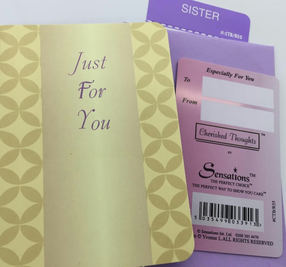 image 1 of A Sister Is...Wallet Card (Sentimental Keepsake Wallet / Purse Card)