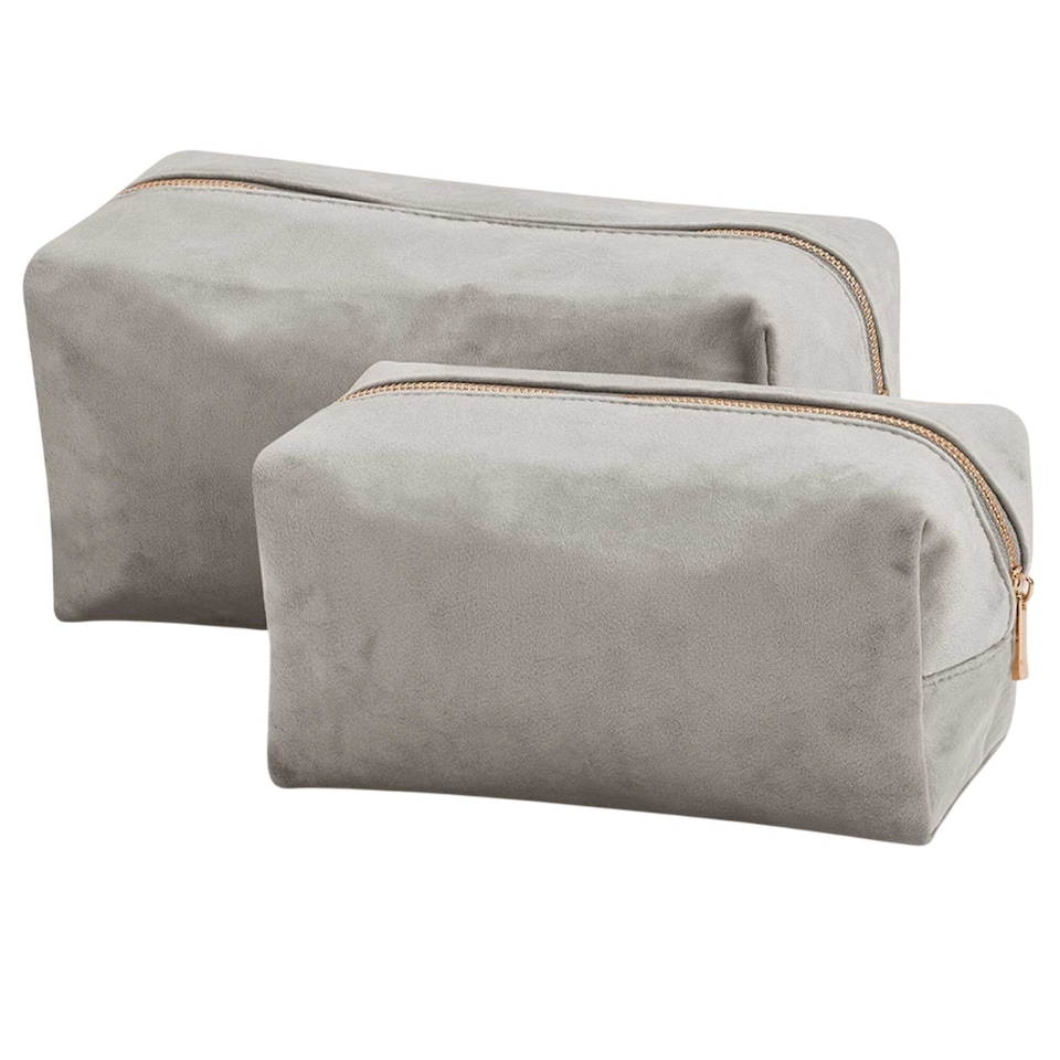 image 1 of Bagbase Velvet Toiletry Bag | Multi | Moonstone | L | 1