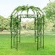 image 3 of COSTWAY Birdcage Shape Garden Arbor Plant Trellis