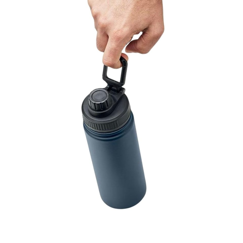 image 1 of MidOcean Mili Double-Walled 500ml Bottle - French Navy - One Size | Blue | One Size