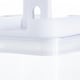 image 4 of Argon Tableware 5 Piece Flip Lock Plastic Food Storage Containers Set - White