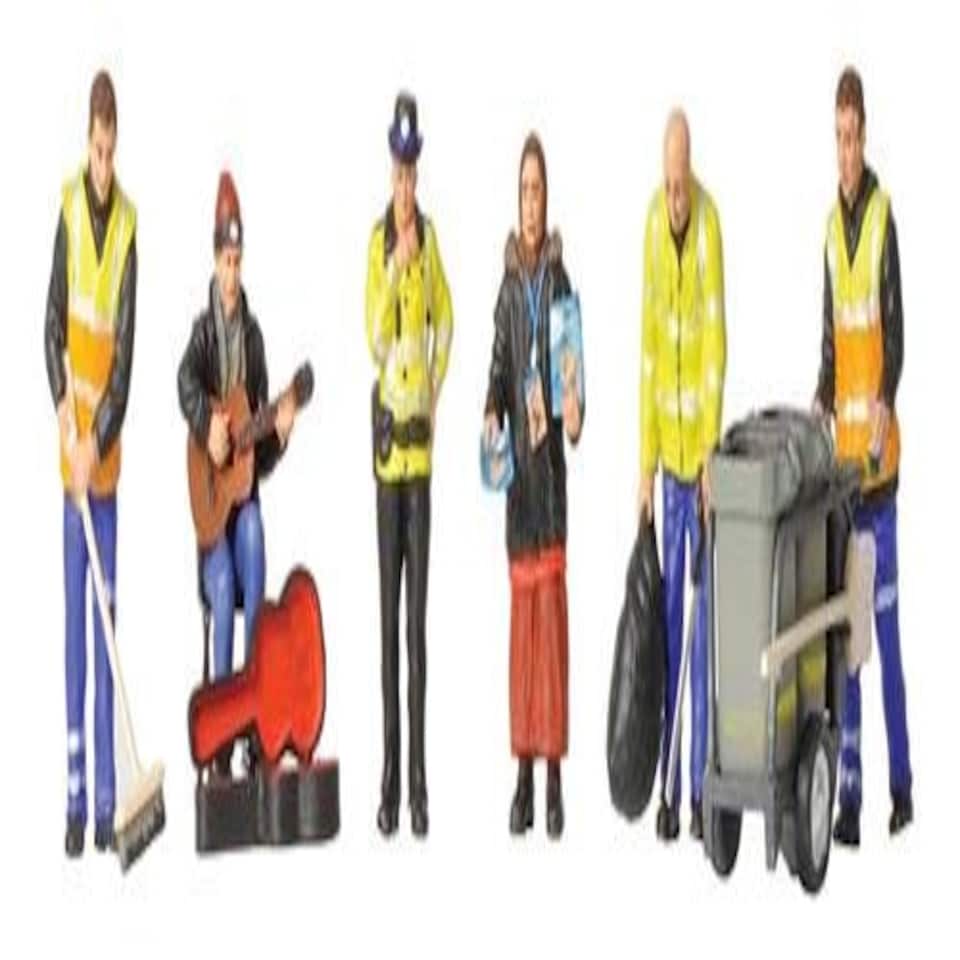 Bachmann Modern Street Scene (6) Figure Set