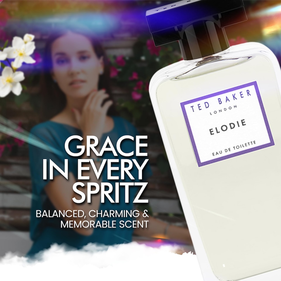 image 1 of Ted Baker Elodie Eau de Toilette for Women Floral 100ml