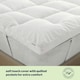 image 7 of Silentnight Anti Allergy Ultimate 5cm Mattress Topper White | Double