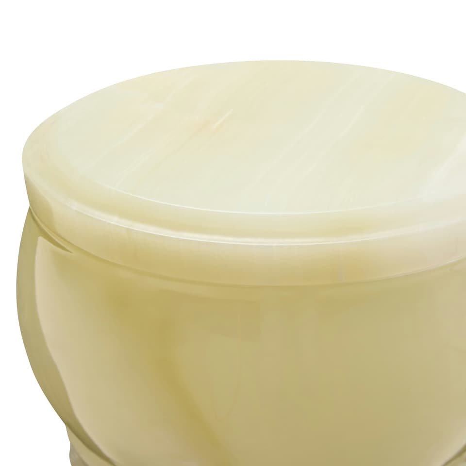 image 1 of Marmore Onyx Storage Jar