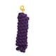 image 7 of Gallop Equestrian Premium Headcollar Lead Rope With Solid Brass Trigger Clip Purple | Size: One Size
Colour: Purple