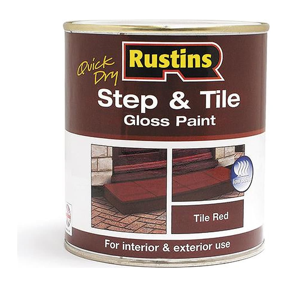 image 1 of Rustins Quick Dry Step and Tile Paint 500ml - STRDW500