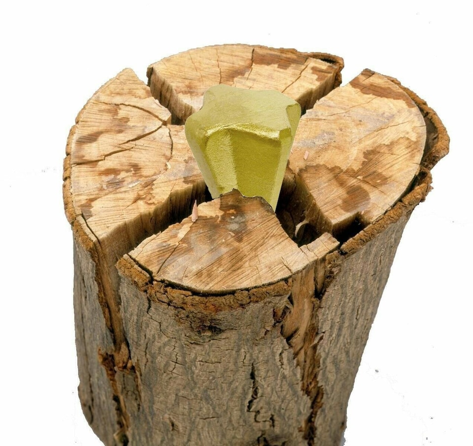 image 1 of SPARES2GO Log Splitter Wood Splitting Wedge
