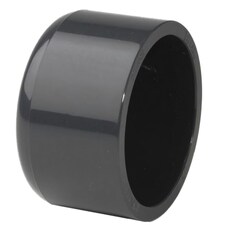 1.5in Grey PVC End Cap 15 Bar