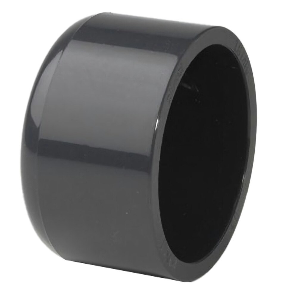 1.5in Grey PVC End Cap 15 Bar