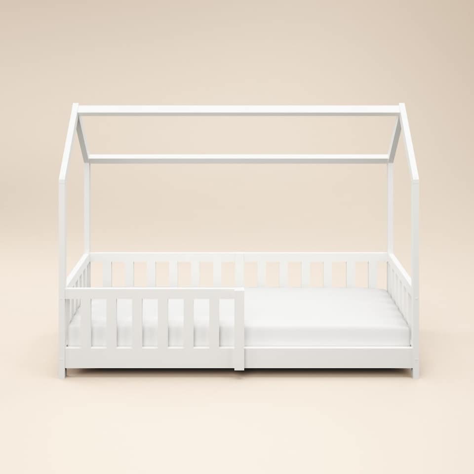image 1 of Flair Explorer Shorty Play House Floor Bed White Wooden