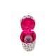 image 2 of Pink Lining Bottle Holder Dalmatian Fever