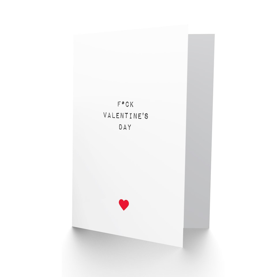 image 1 of Anniversary Card Adult Rude Anti Valentines Capitalism For Him or Her