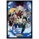 image 1 of Black Wooden Framed  My Hero Academia Eri and Group   Maxi Poster