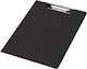 image 3 of Q-Connect PVC Foldover Clipboard Foolscap Black