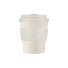 Ecoffee Cup 8oz 240ml Reusable Eco-Friendly 100% Plant Based Coffee Cup with Silicone Lid & Sleeve - Melamine Free Travel Mug N/A | Waicara