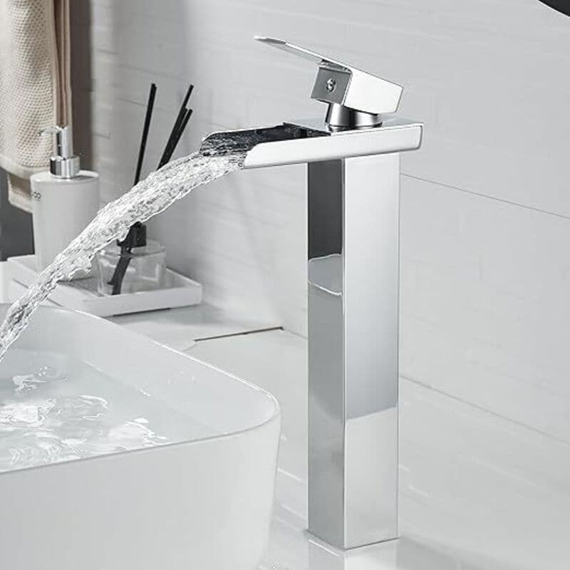 Bathroom sink faucet single lever sink mixer tap high chrome hand wash faucet basin faucet brass faucets