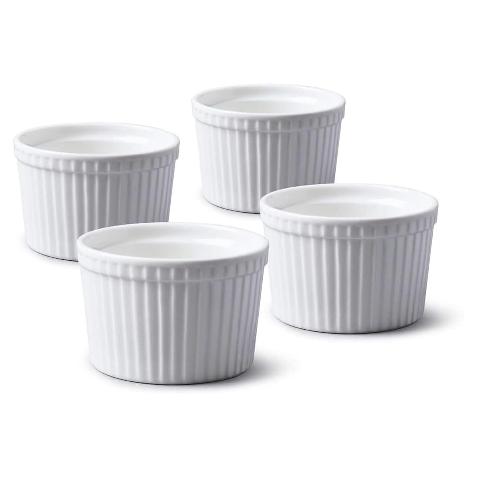 image 1 of Wm Bartleet & Sons Porcelain Deep Ramekin Set (9cm), Set of 4 | Multi | 4