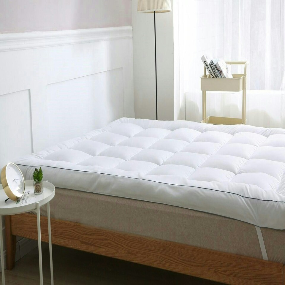 image 1 of Microfibre Topper - Double White | Double