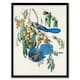 image 1 of John James Audubon Framed Wall Art Florida Jay and Persimmon Tree Home Décor