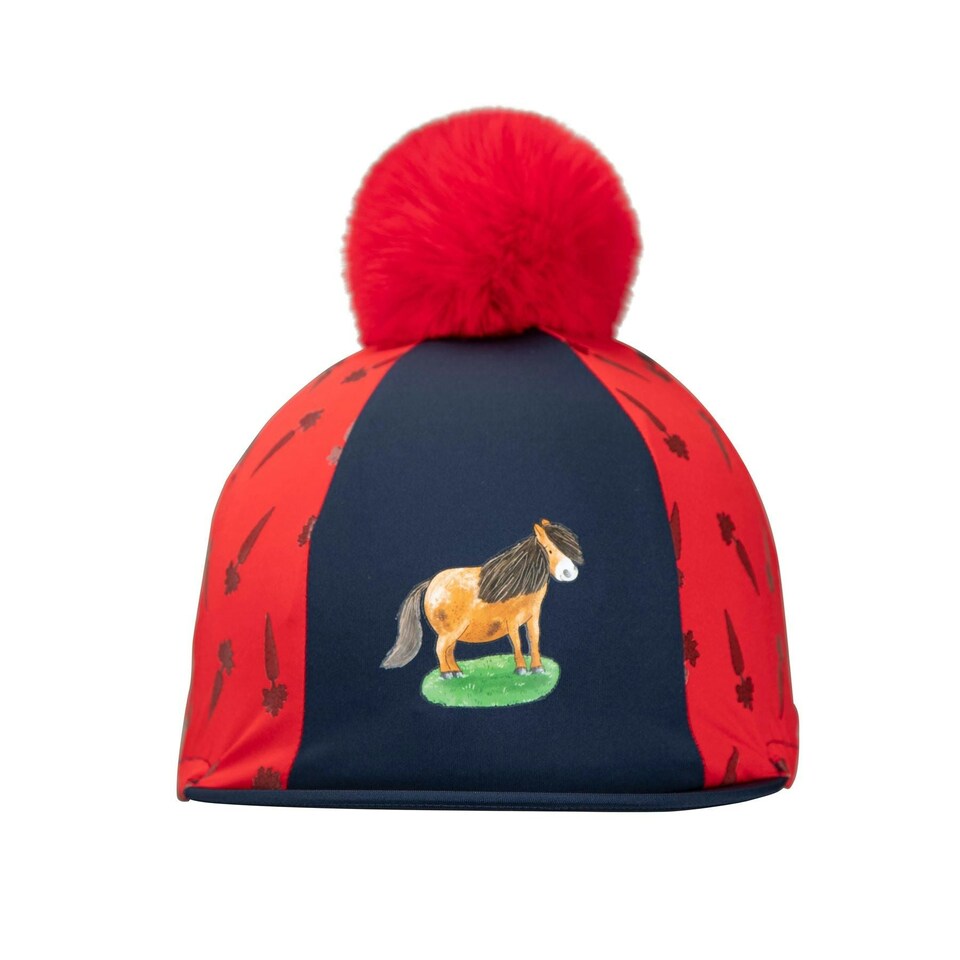 image 1 of Winnie & Me Hat Silk Red | Colour: Navy/Red
Size: One Size