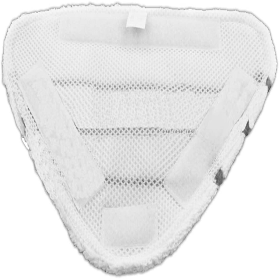 image 1 of SPARES2GO Washable Microfibre Cover Pads for Beldray 5-in-1 9-in-1 Steam Cleaner Mop (Pack of 4)