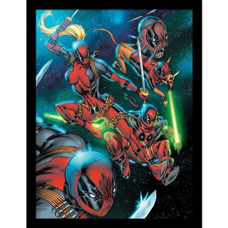 image 1 of Deadpool (Corps In Space) Framed 30x40cm Print