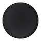 image 1 of Argon Tableware Round Serving Tray - 35.5cm  - Reusable Non Slip Stackable Rubberized Surface Platter Food Drinks Tray | Black | Black | One Size | 1