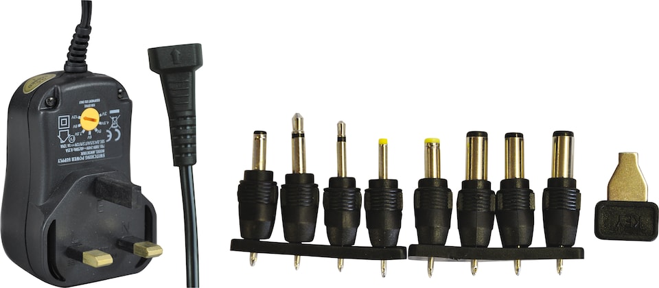 image 1 of Multi-Voltage 1000ma Regulated Switch Mode Power Supply UK Plug