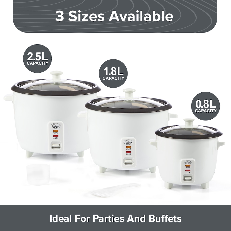 image 1 of Quest 2.5L Rice Cooker