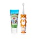 image 1 of Brush Baby WildOnes™ Tiger Kids Electric Rechargeable Toothbrush & Applemint Toothpaste