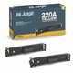 image 4 of 2x Compatible HP 220A Yellow Toner Cartridges Yellow