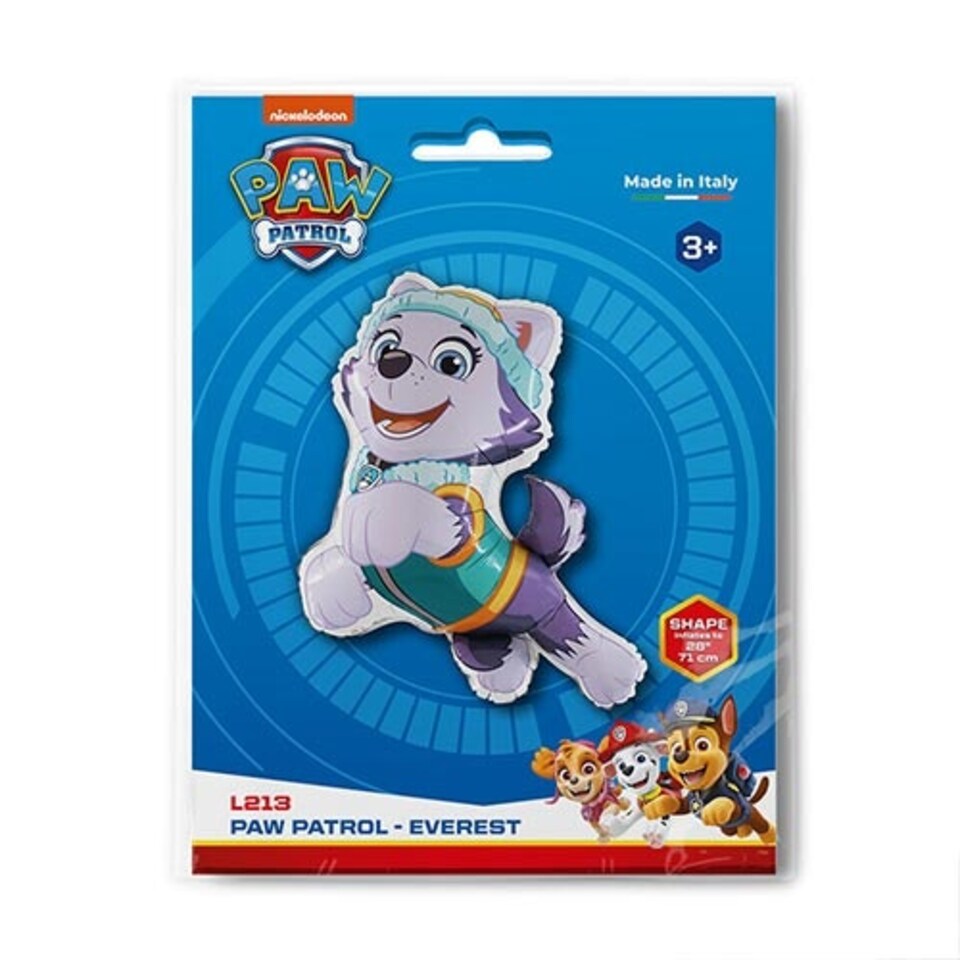 image 1 of Everest Paw Patrol Giant Foil Helium Balloon 71cm / 28 in