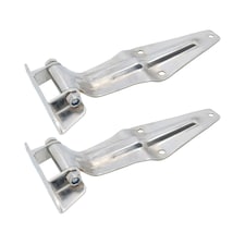 2 Pack 12" Stainless Steel Door Gate Strap Hinge Industrial Quality Heavy Duty Silver