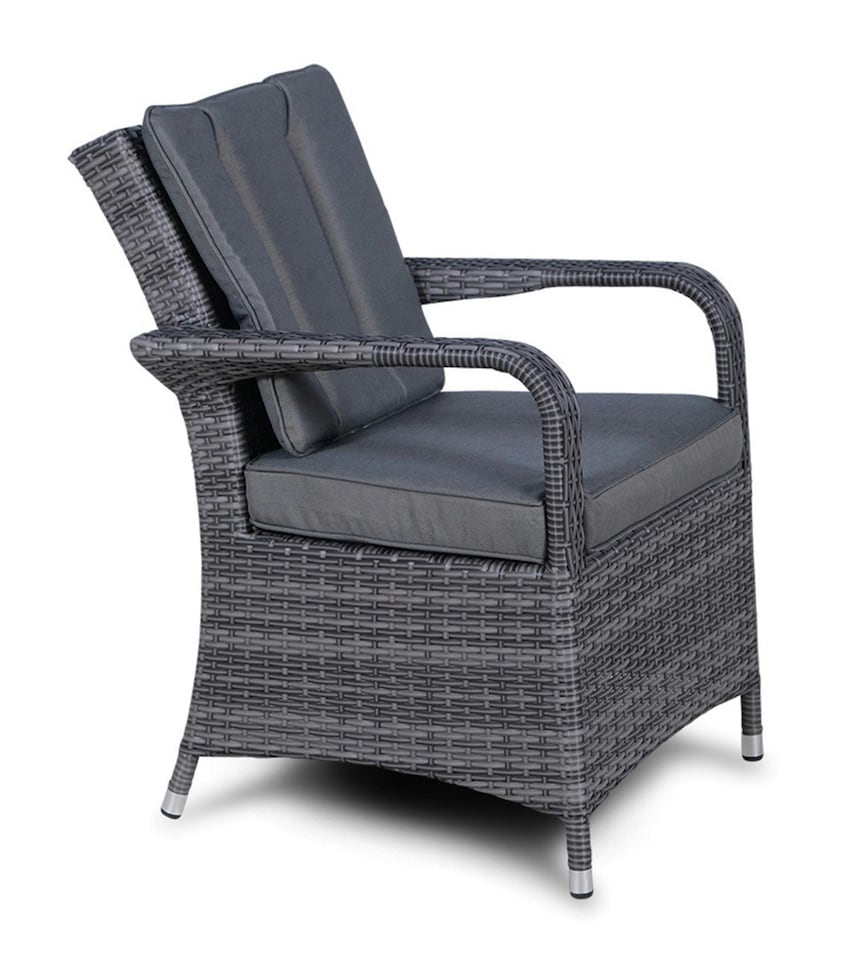 image 1 of Arizona Outdoor Rattan Garden Dining Chair | Brown | Brown