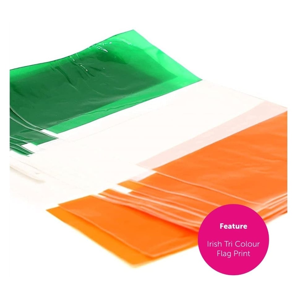 image 1 of Ireland Flag Bunting – Irish Tricolour Party Decoration for Indoor & Outdoor Use N/A
