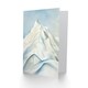 image 2 of Snow Capped Mountain Icy White Simple Him Her Birthday Card