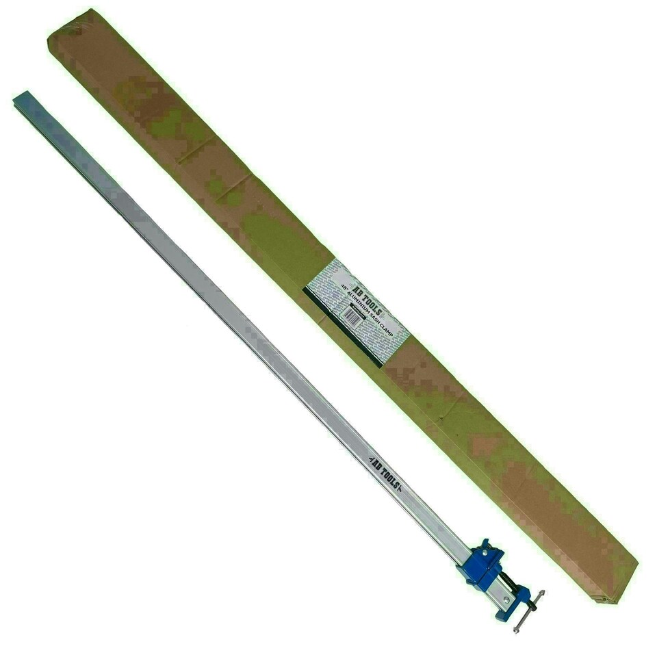 image 1 of 48" 1200mm Aluminium Sash Clamp Grip Bench Work Holder Vice Slide Cramp 4pk